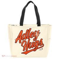 A.D.L.E.Y R.U.T.S.C.H.M.A.N Hug Script Baltimore Baseball Tote Bag thumb 0