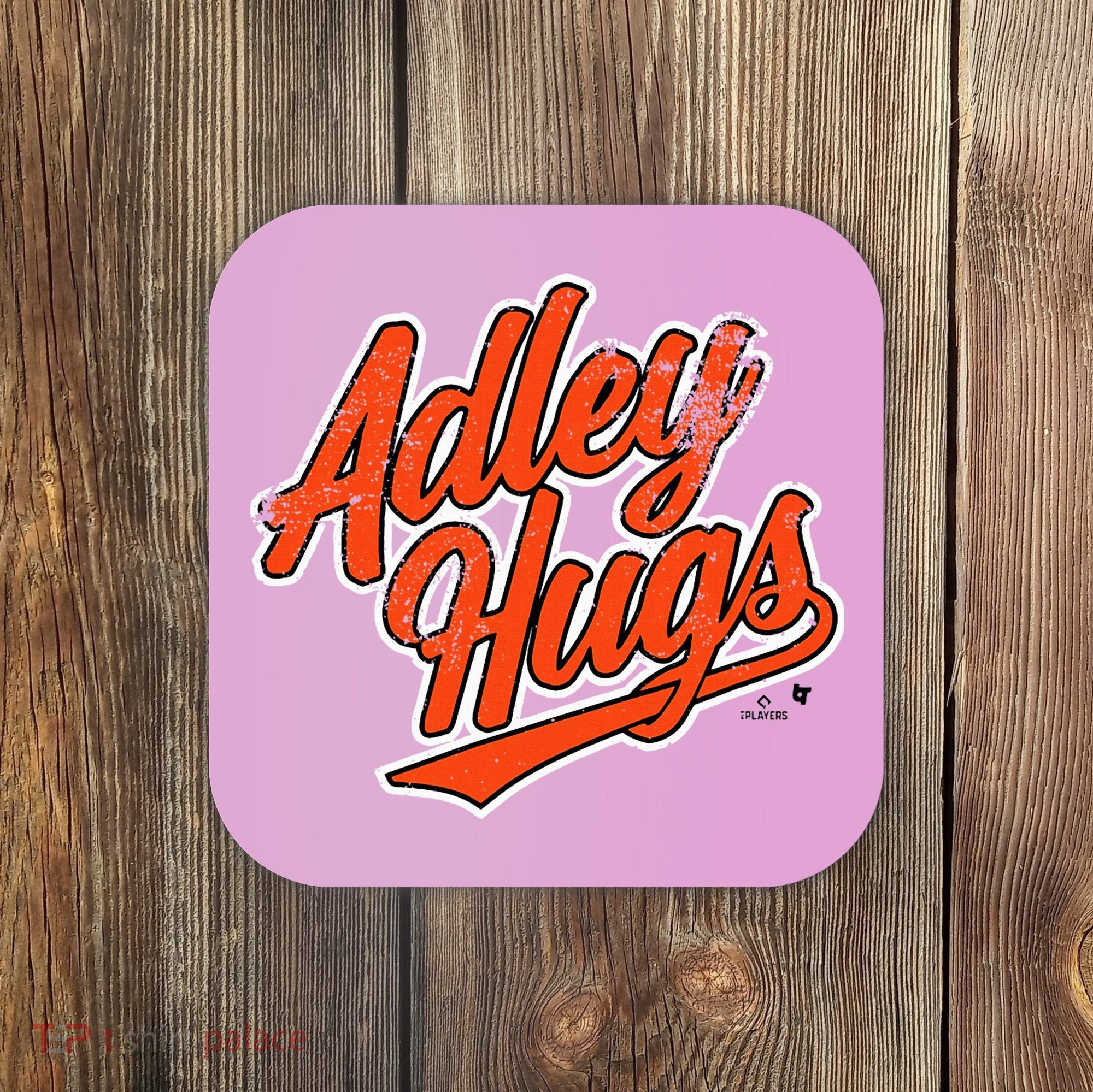 A.D.L.E.Y R.U.T.S.C.H.M.A.N Hug Script Baltimore Baseball Coaster