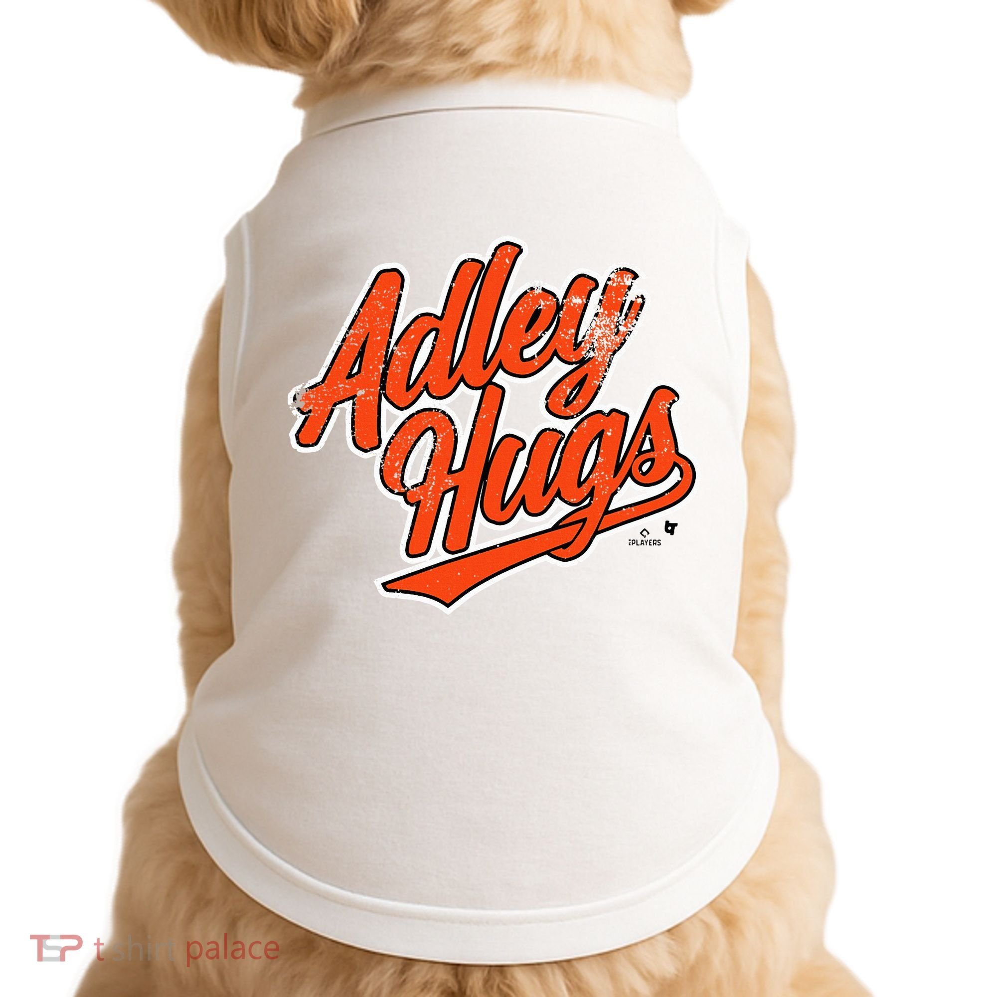A.D.L.E.Y R.U.T.S.C.H.M.A.N Hug Script Baltimore Baseball Doggie Tank