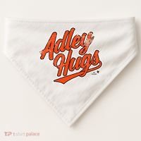 A.D.L.E.Y R.U.T.S.C.H.M.A.N Hug Script Baltimore Baseball USA-Made Doggie Bandana thumb 0