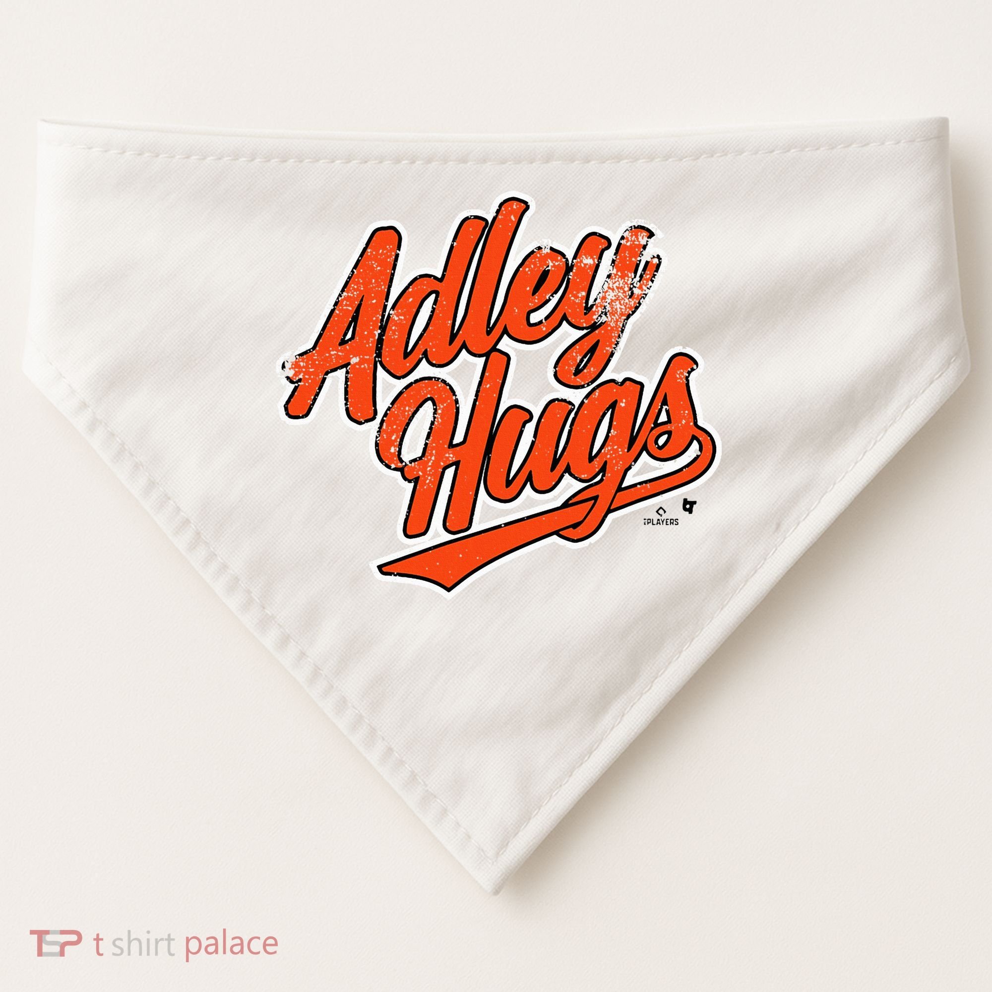 A.D.L.E.Y R.U.T.S.C.H.M.A.N Hug Script Baltimore Baseball USA-Made Doggie Bandana