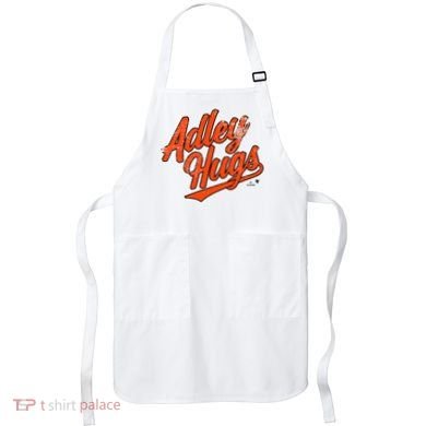 A.D.L.E.Y R.U.T.S.C.H.M.A.N Hug Script Baltimore Baseball Apron