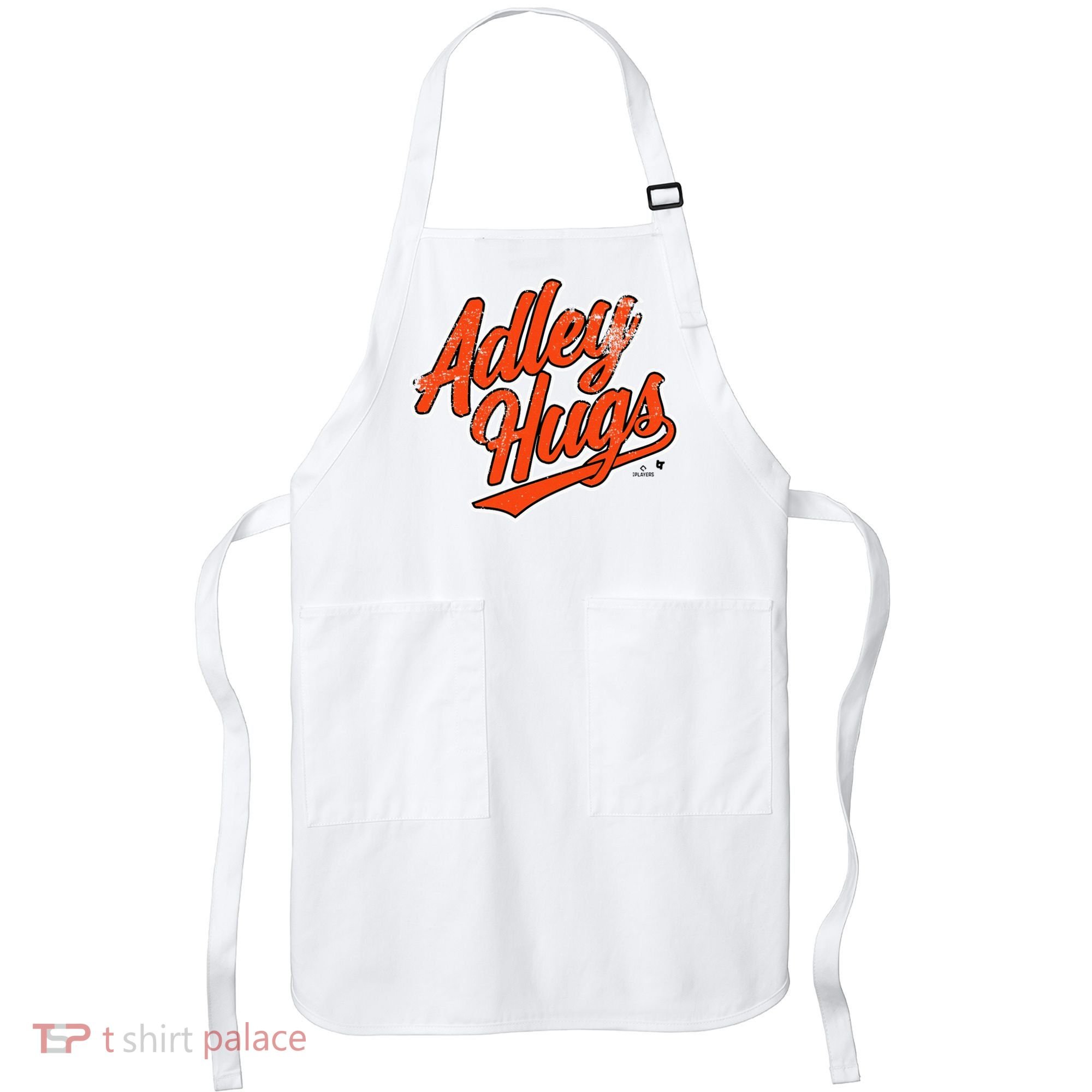 A.D.L.E.Y R.U.T.S.C.H.M.A.N Hug Script Baltimore Baseball Apron