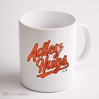 A.D.L.E.Y R.U.T.S.C.H.M.A.N Hug Script Baltimore Baseball Coffee Mug thumb 1
