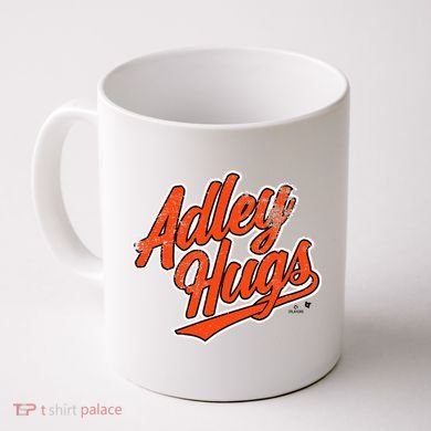 A.D.L.E.Y R.U.T.S.C.H.M.A.N Hug Script Baltimore Baseball Coffee Mug