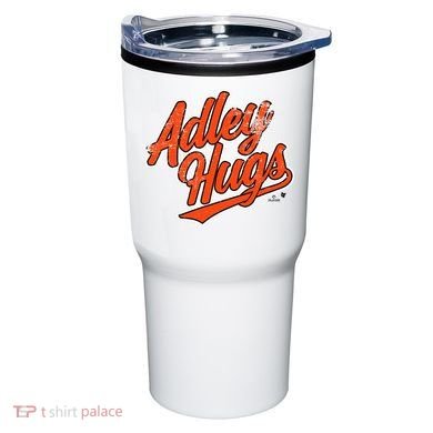 A.D.L.E.Y R.U.T.S.C.H.M.A.N Hug Script Baltimore Baseball Tumbler