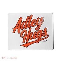 A.D.L.E.Y R.U.T.S.C.H.M.A.N Hug Script Baltimore Baseball Mousepad thumb 0