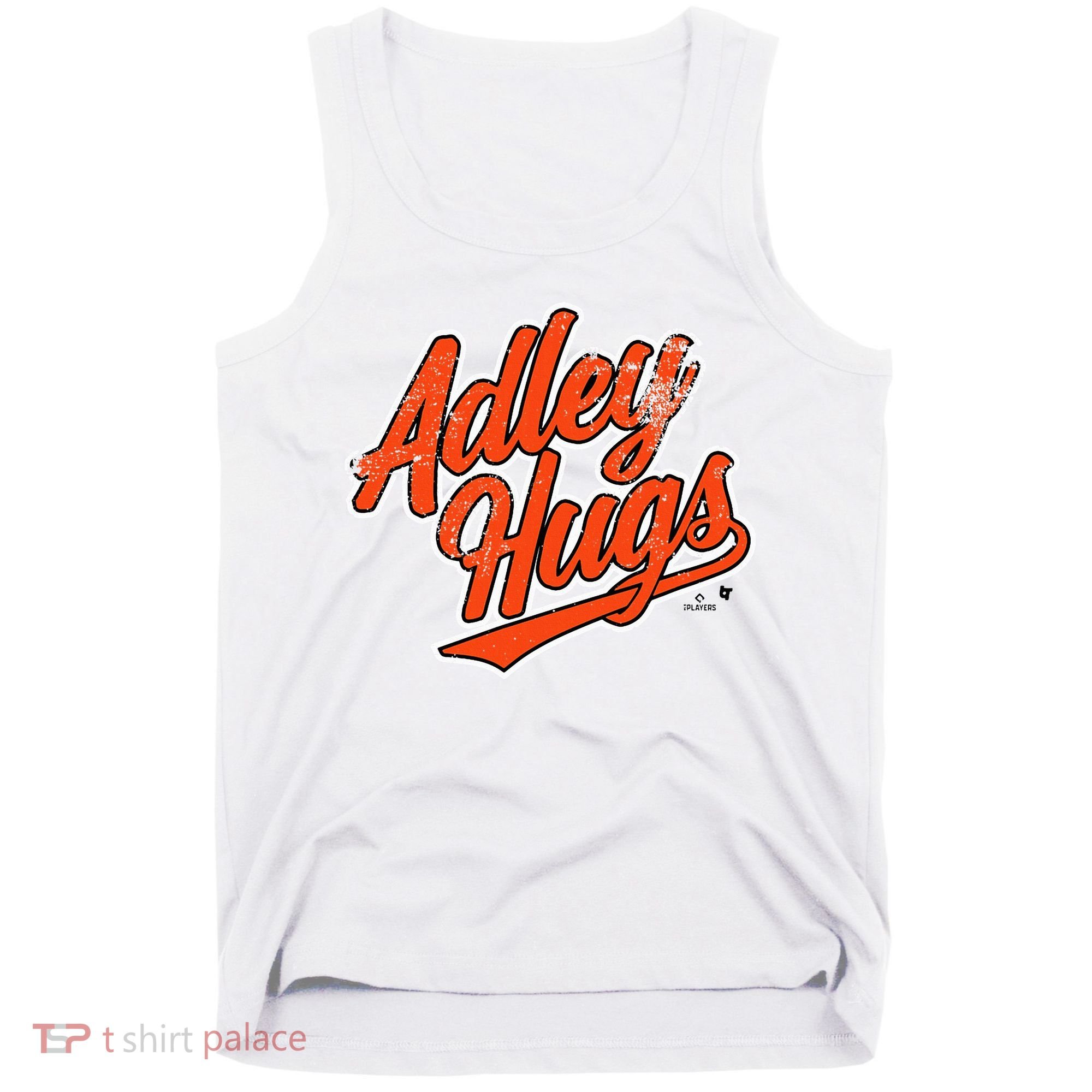 A.D.L.E.Y R.U.T.S.C.H.M.A.N Hug Script Baltimore Baseball Tank Top