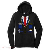 Adult Railroad Halloween Train Conductor Costume Women's Hoodie thumb 0