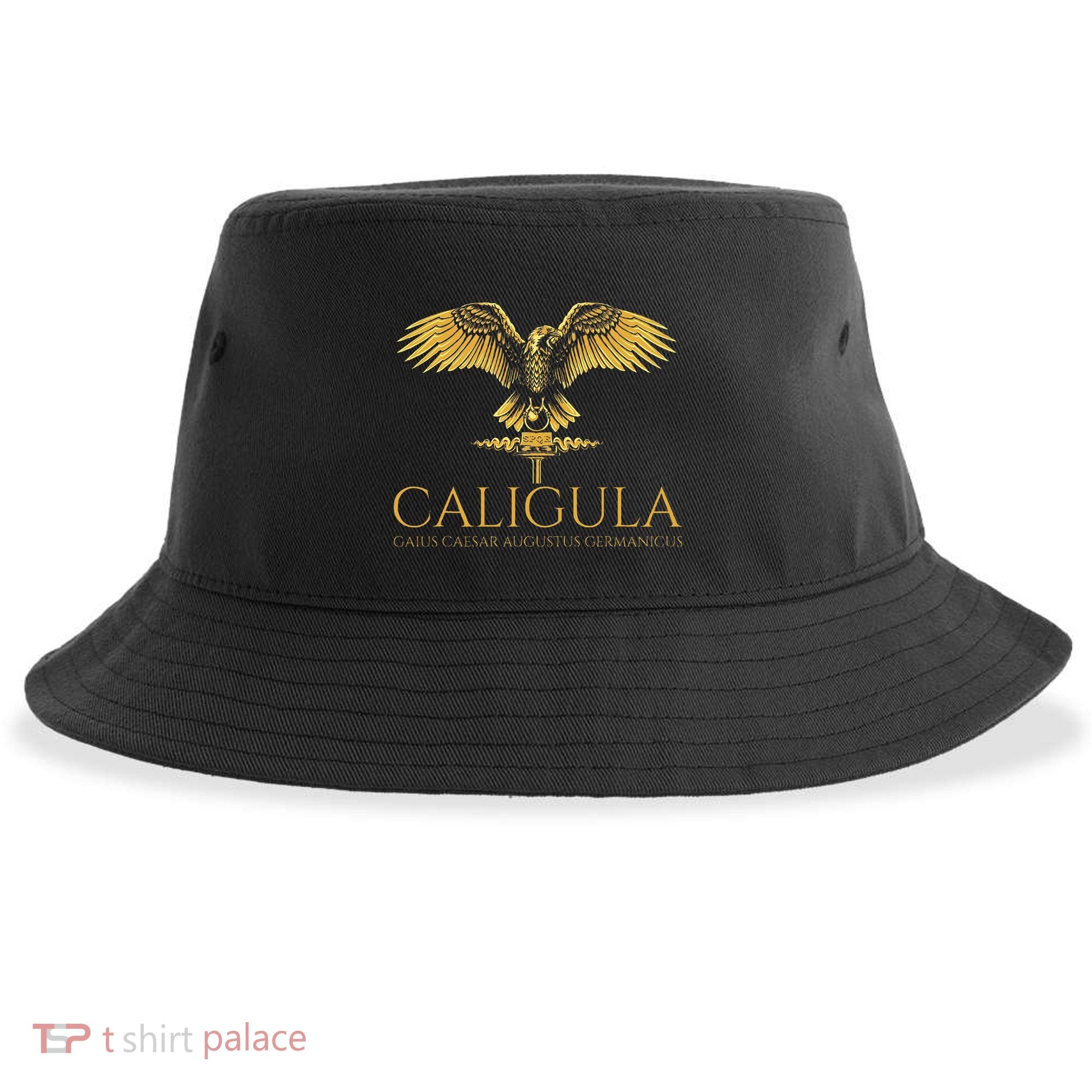 Ancient Roman History Emperor Caligula Spqr Rome Sustainable Bucket Hat