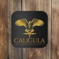 Ancient Roman History Emperor Caligula Spqr Rome Coaster thumb 0