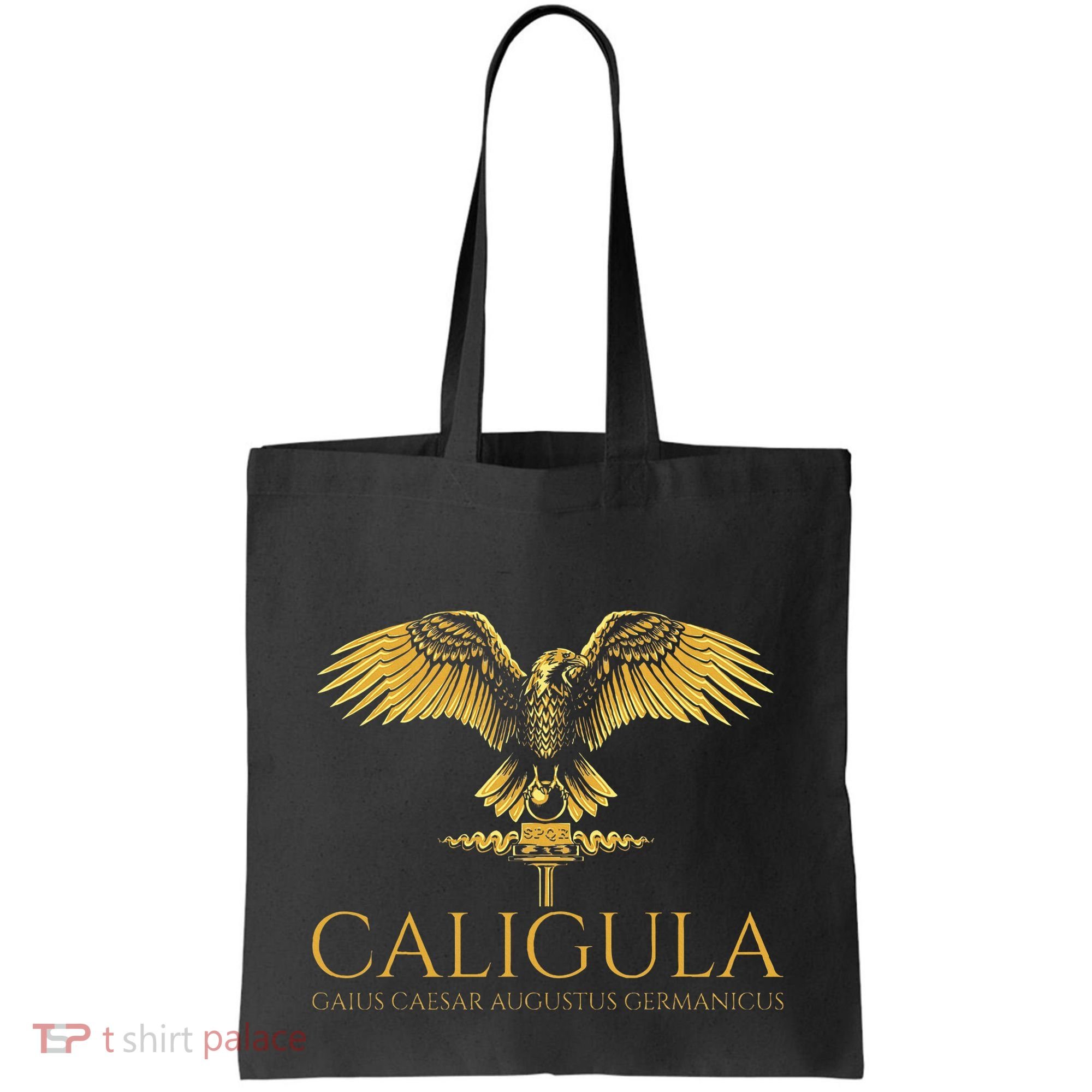 Ancient Roman History Emperor Caligula Spqr Rome Tote Bag