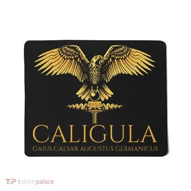 Ancient Roman History Emperor Caligula Spqr Rome Mousepad