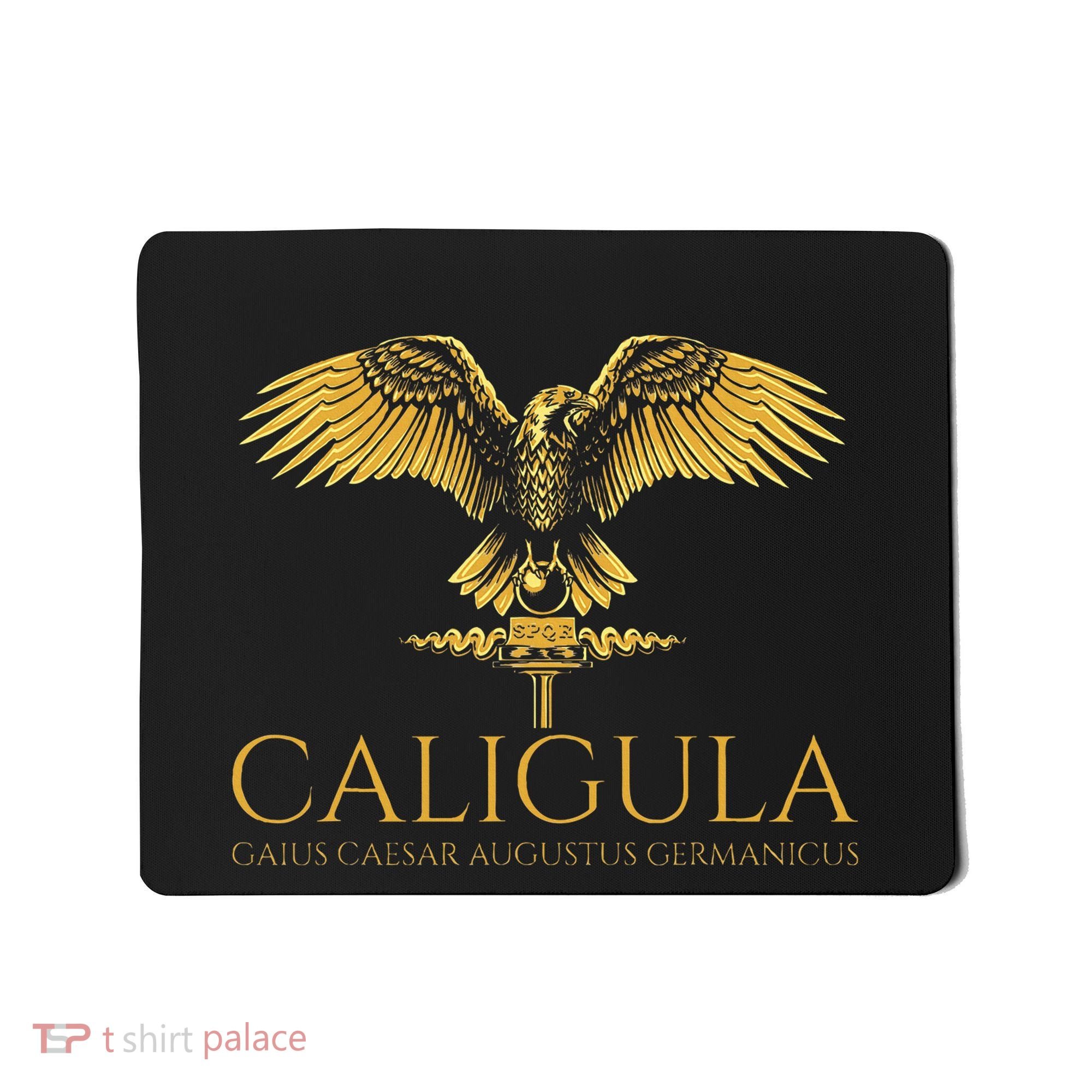 Ancient Roman History Emperor Caligula Spqr Rome Mousepad