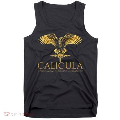 Ancient Roman History Emperor Caligula Spqr Rome Tank Top