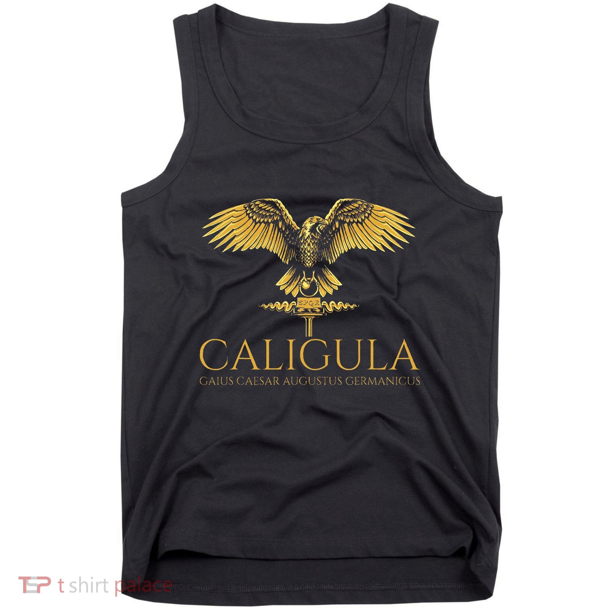 Ancient Roman History Emperor Caligula Spqr Rome Tank Top
