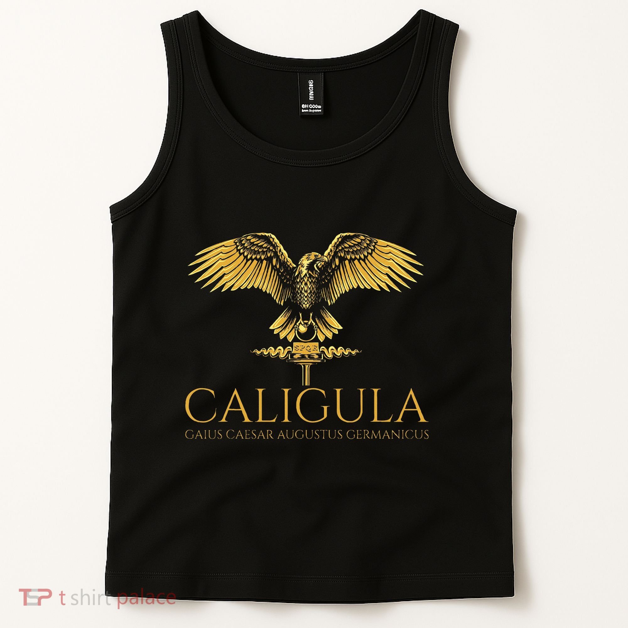 Ancient Roman History Emperor Caligula Spqr Rome Tank Top