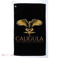 Ancient Roman History Emperor Caligula Spqr Rome Golf Towel thumb 0