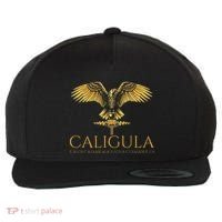 Ancient Roman History Emperor Caligula Spqr Rome Wool Snapback Cap thumb 0