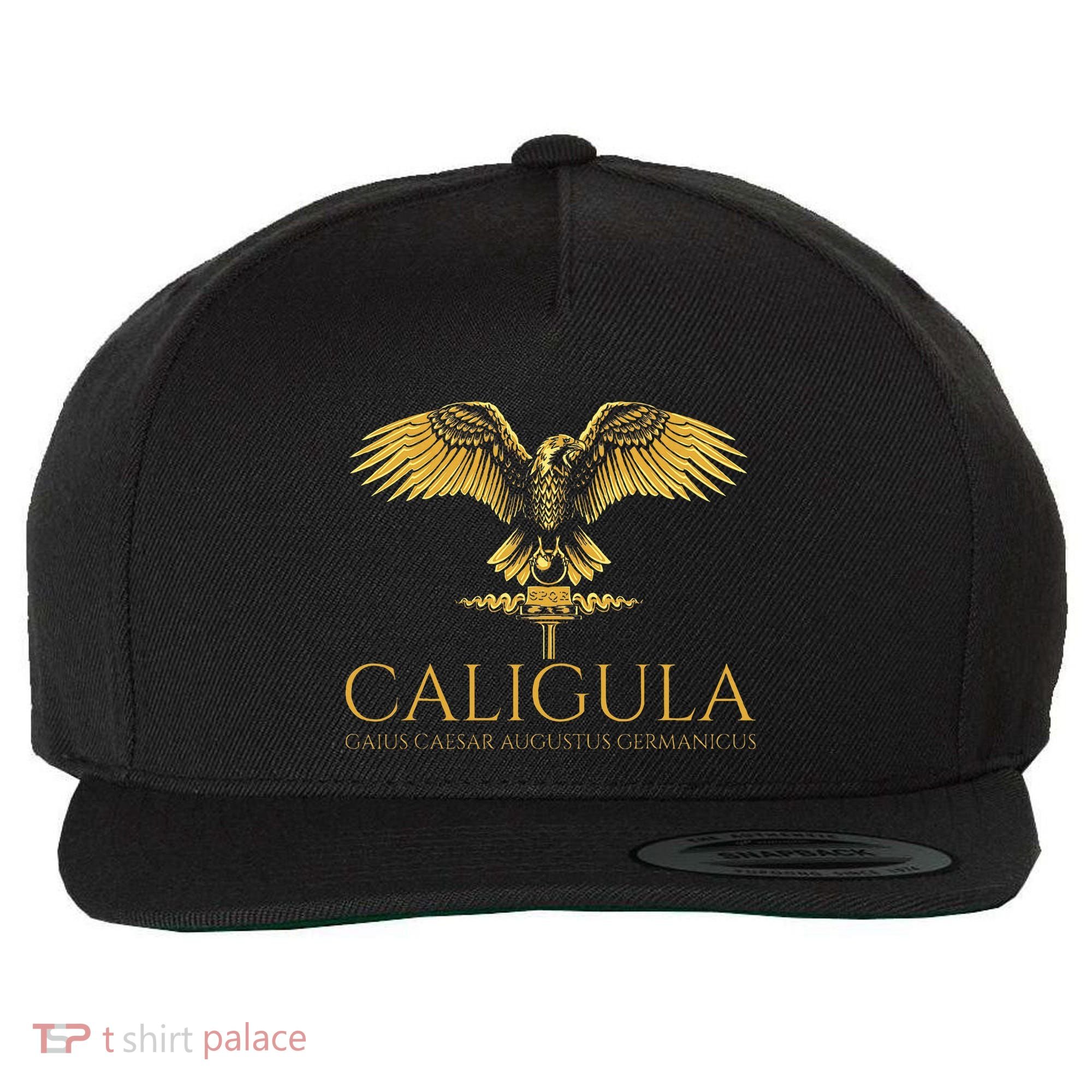 Ancient Roman History Emperor Caligula Spqr Rome Wool Snapback Cap