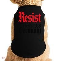 Anti-Trump Resist Its Like Germany 1938 Activist Protest Doggie Tank thumb 0