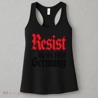 Anti-Trump Resist Its Like Germany 1938 Activist Protest Women's Tank Top thumb 3