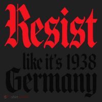 Anti-Trump Resist Its Like Germany 1938 Activist Protest Kids Long Sleeve Plaid Pajama Set thumb 2