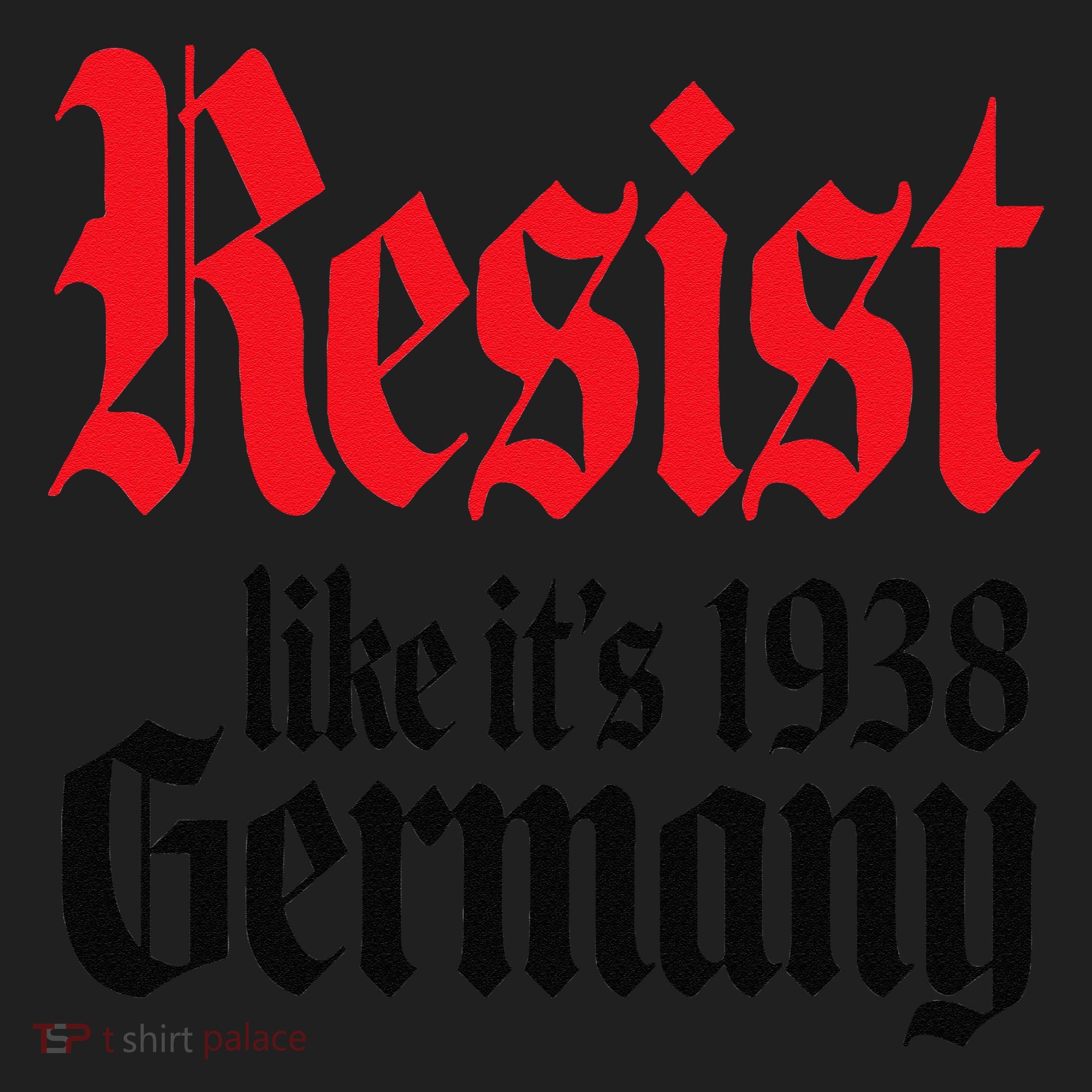 Anti-Trump Resist Its Like Germany 1938 Activist Protest Kids Long Sleeve Plaid Pajama Set