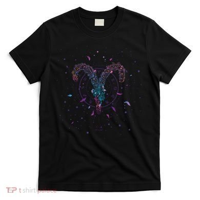 Aries Floral Zodiac T-Shirt