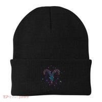 Aries Floral Zodiac Beanie thumb 0