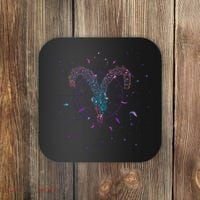 Aries Floral Zodiac Coaster thumb 0