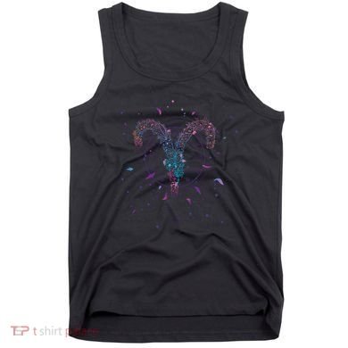Aries Floral Zodiac Tank Top