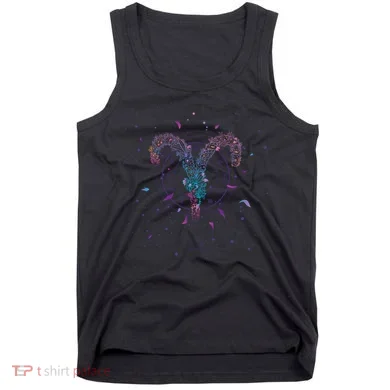 Aries Floral Zodiac Tank Top
