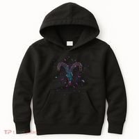 Aries Floral Zodiac Kids Hoodie thumb 0