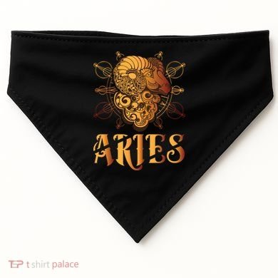 Aries goat Zodiac USA-Made Doggie Bandana