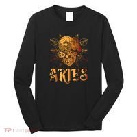 Aries goat Zodiac Long Sleeve Shirt thumb 0