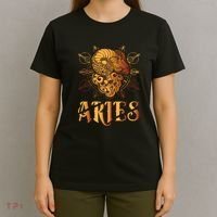 Aries goat Zodiac T-Shirt thumb 4