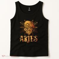 Aries goat Zodiac Tank Top thumb 2