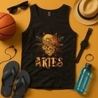 Aries goat Zodiac Tank Top thumb 4