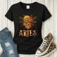 Aries goat Zodiac Women's T-Shirt thumb 3