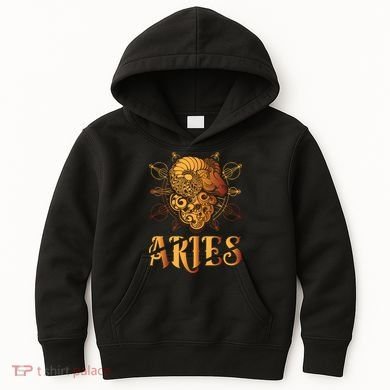 Aries goat Zodiac Kids Hoodie