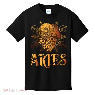 Aries goat Zodiac Kids T-Shirt