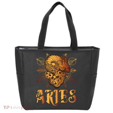 Aries goat Zodiac Tote Bag
