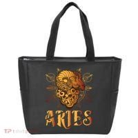 Aries goat Zodiac Tote Bag thumb 0