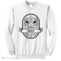 Aries Zodiac Symbol Design Sweatshirt thumb 0