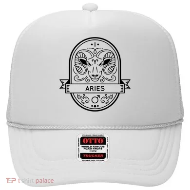 Aries Zodiac Symbol Design Hat