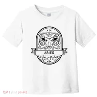 Aries Zodiac Symbol Design Toddler T-Shirt thumb 0