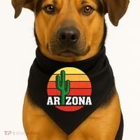 Arizona Cactus Sunset USA-Made Doggie Bandana thumb 1