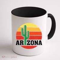 Arizona Cactus Sunset Coffee Mug thumb 1