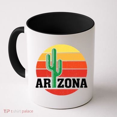 Arizona Cactus Sunset Coffee Mug